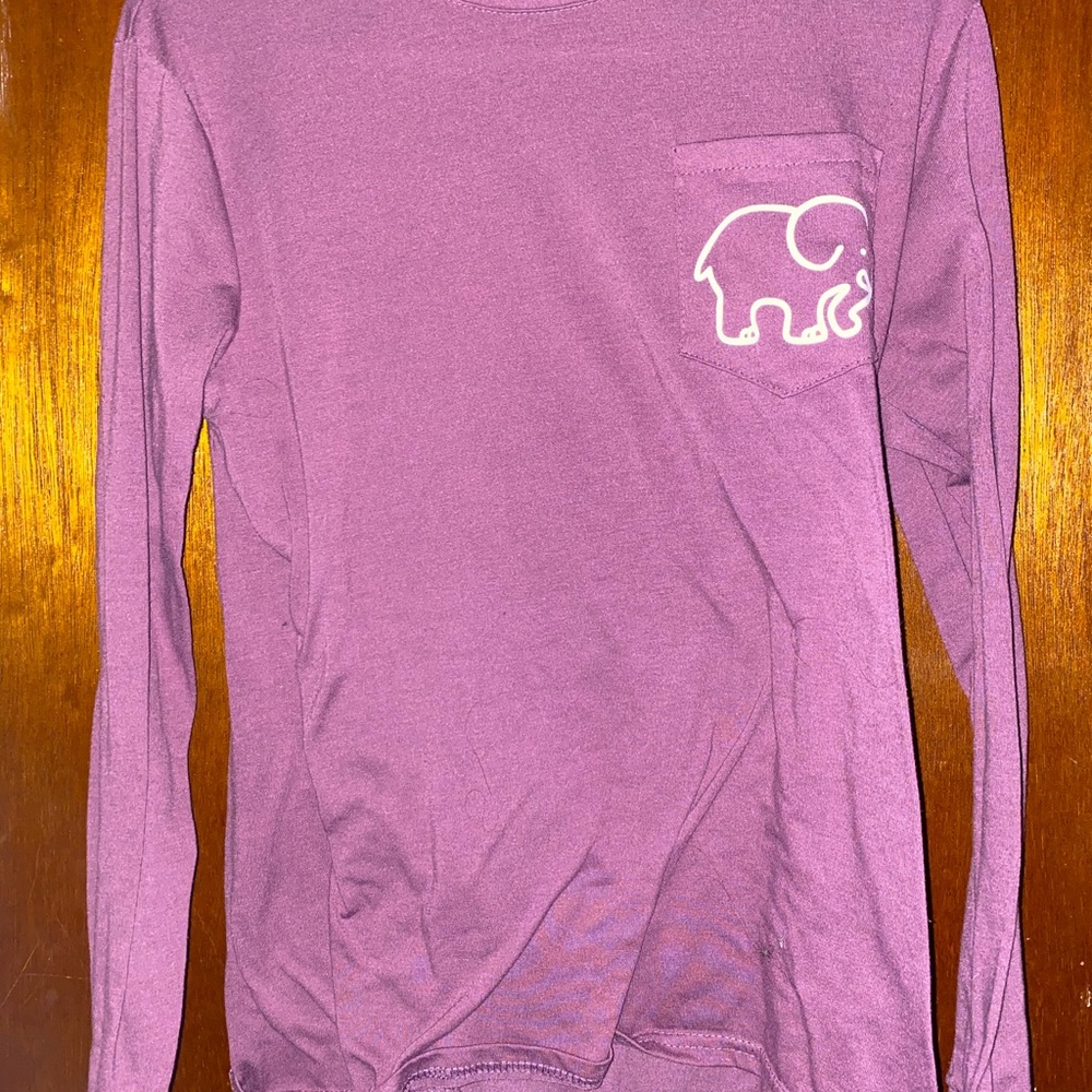 ivory ella purple long sleeve